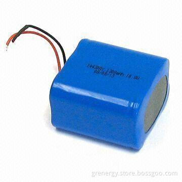 Lithium-ion Rechargeable Battery Pack with 10.8V Nominal Voltage and 1,300mAh Nominal Capacity